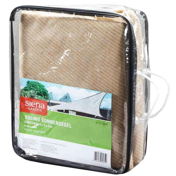 SIENA GARDEN Sonnensegel Solino 500x500x500 cm